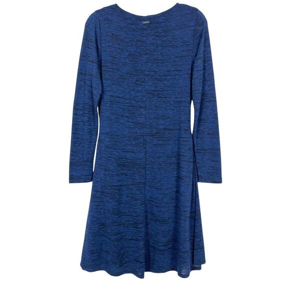 Prana Nadia Faux Wrap Dress Cobalt Blue Medium NWT Casual Spring Summer Travel - Picture 7 of 12